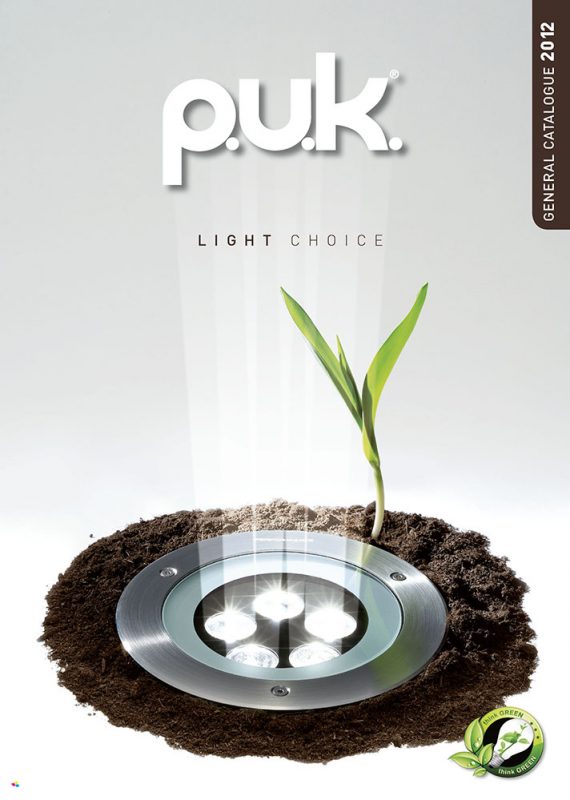 Puk illuminazione - Copertina catalogo 2012